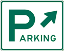 Parking Area sign