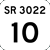 SR 3022 marker